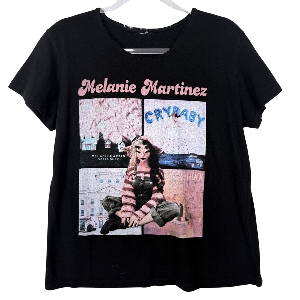 Melanie Martinez Cry Baby Dollhouse Graphic T Shirt Adult L Black Music Tee